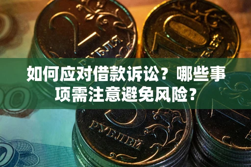 北京如何应对借款诉讼？哪些事项需注意避免风险？