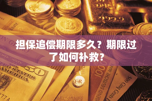 北京担保追偿期限多久？期限过了如何补救？