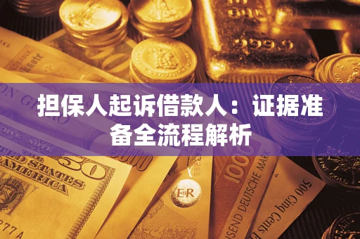 北京担保人起诉借款人：证据准备全流程解析