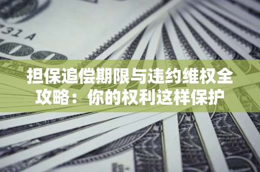 北京担保追偿期限与违约维权全攻略：你的权利这样保护